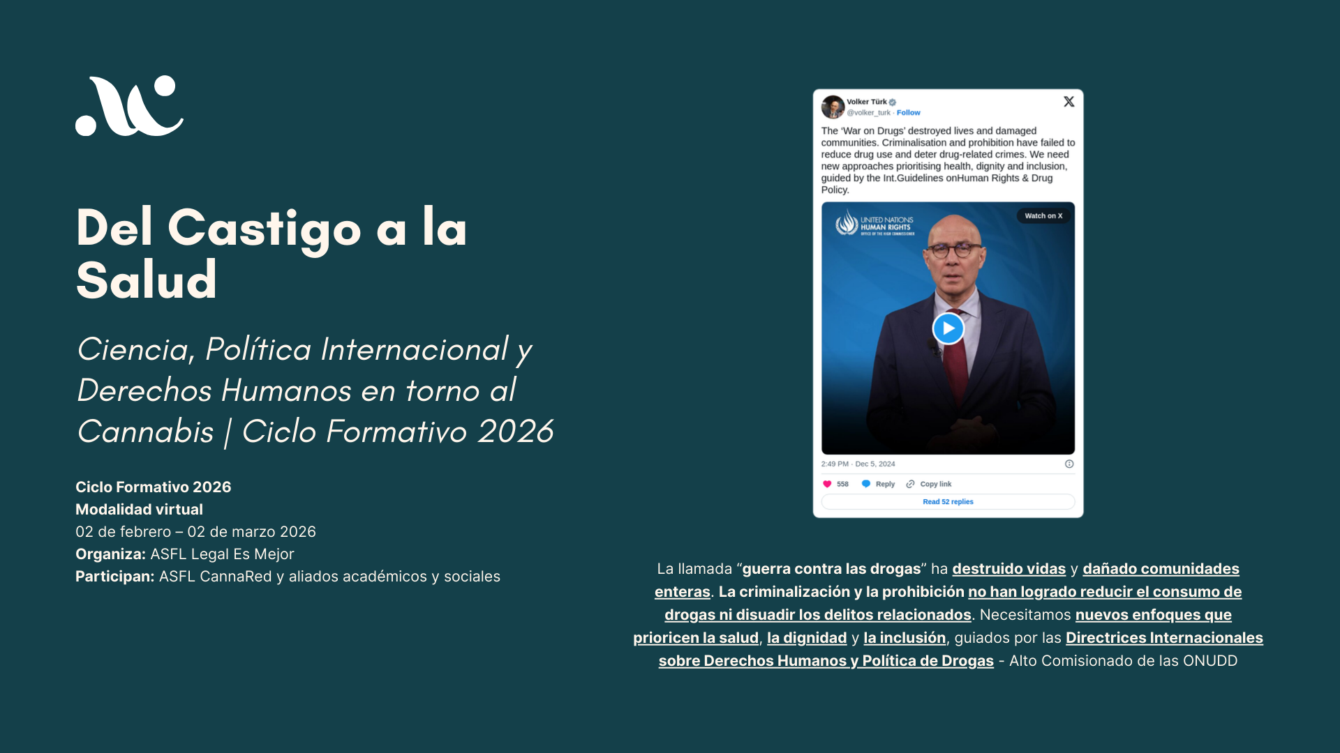 Del Castigo a la Salud